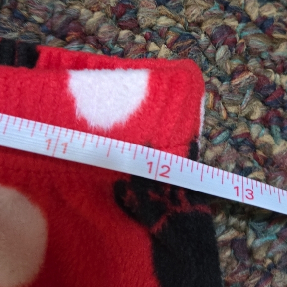 Disney Women's Black/Red Minnie Mouse 2 Piece Set-Pajamas/Pants Size Small - Picture 7 of 8